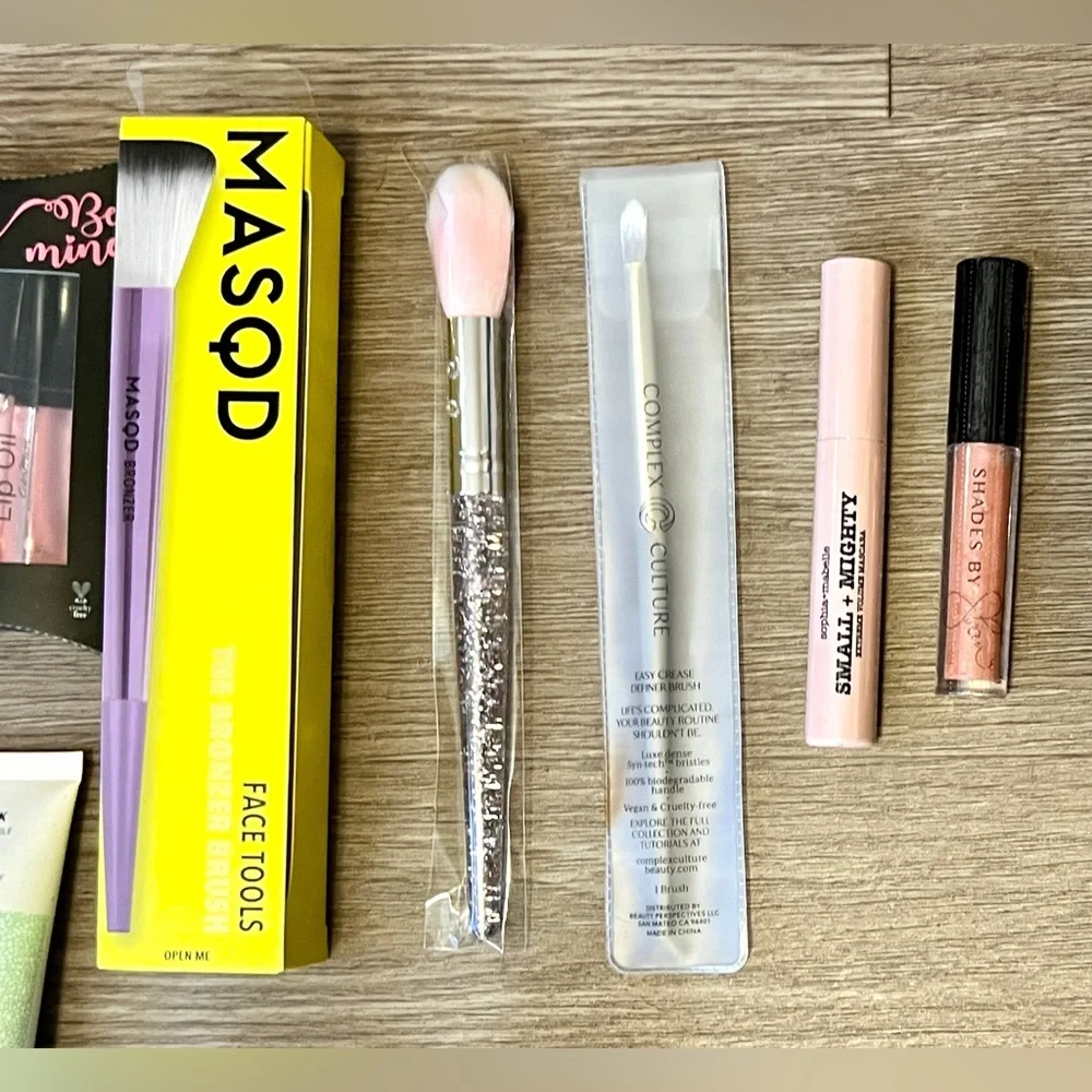 Lot of Brand New Assorted Skin Care, Makeup, & Tools